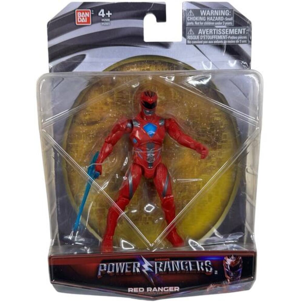 Power Rangers Mighty Morphin Movie Red Ranger 5" Action Figure New‎ 2016